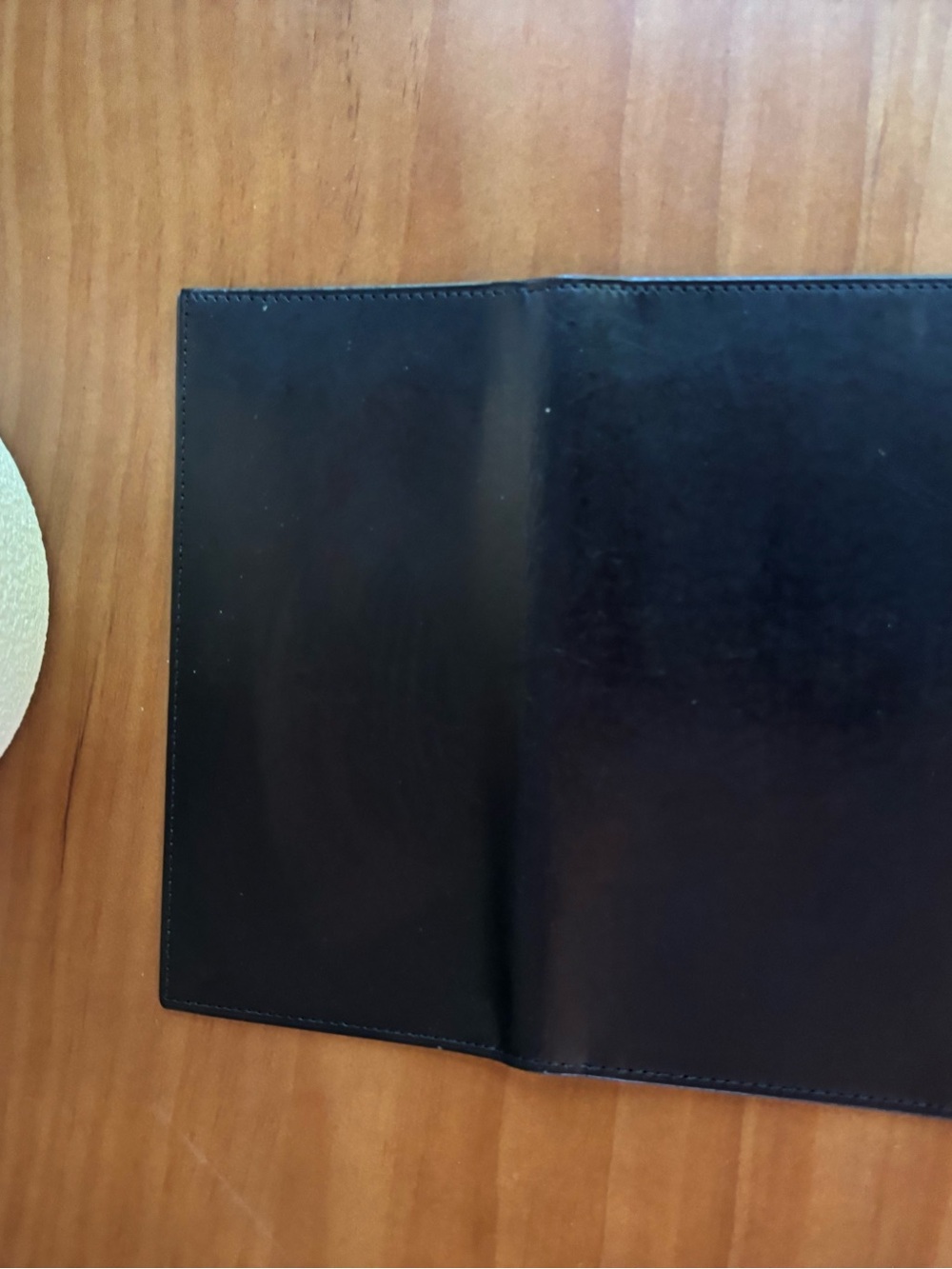 Vintage Coach Water Buffalo Combo Wallet Checkbook Black Leather - Picture 9 of 14